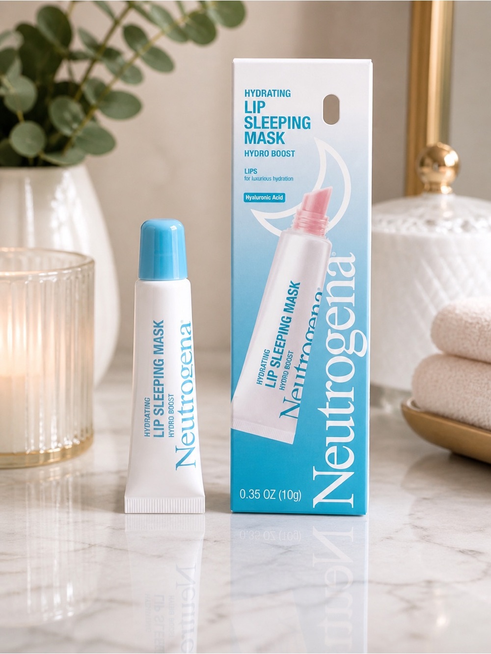 NEW Neutrogena Hydro Boost Lip Sleeping Mask | Hyaluronic Acid